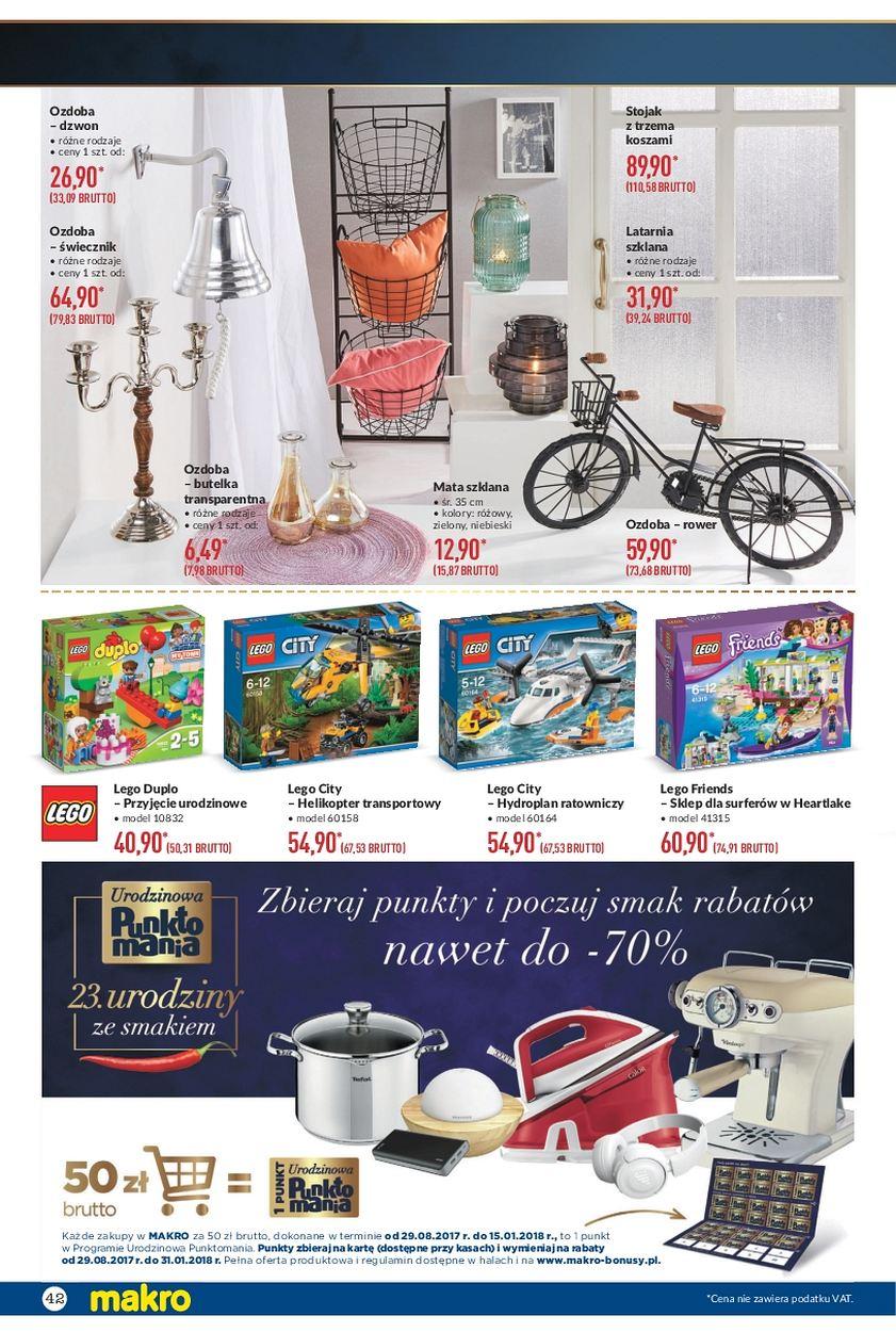 Gazetka promocyjna MAKRO do 11/09/2017 str.42