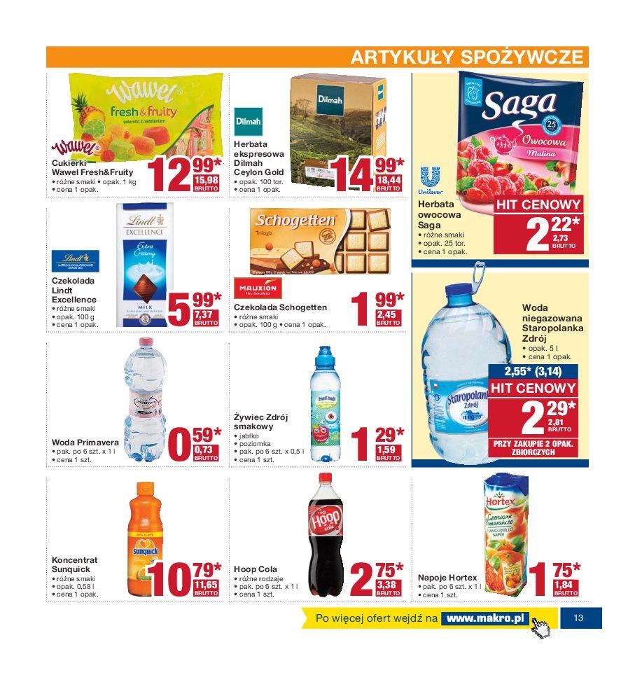 Gazetka promocyjna MAKRO do 20/06/2016 str.13