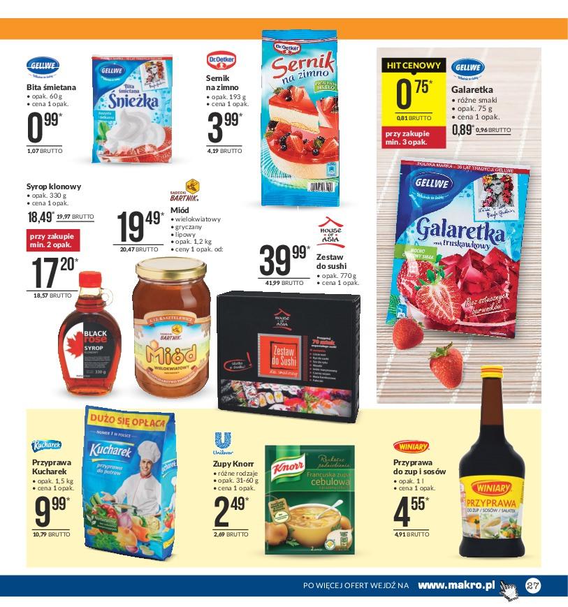 Gazetka promocyjna MAKRO do 08/05/2017 str.27