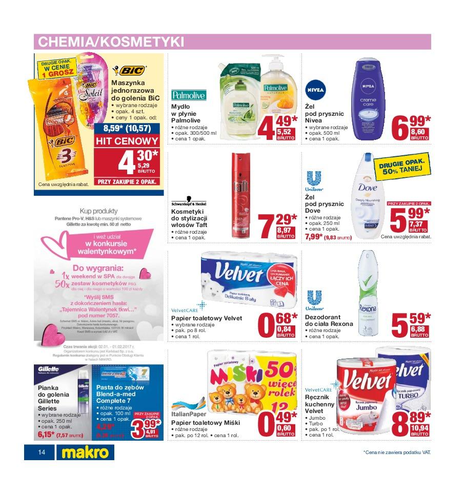 Gazetka promocyjna MAKRO do 16/01/2017 str.14