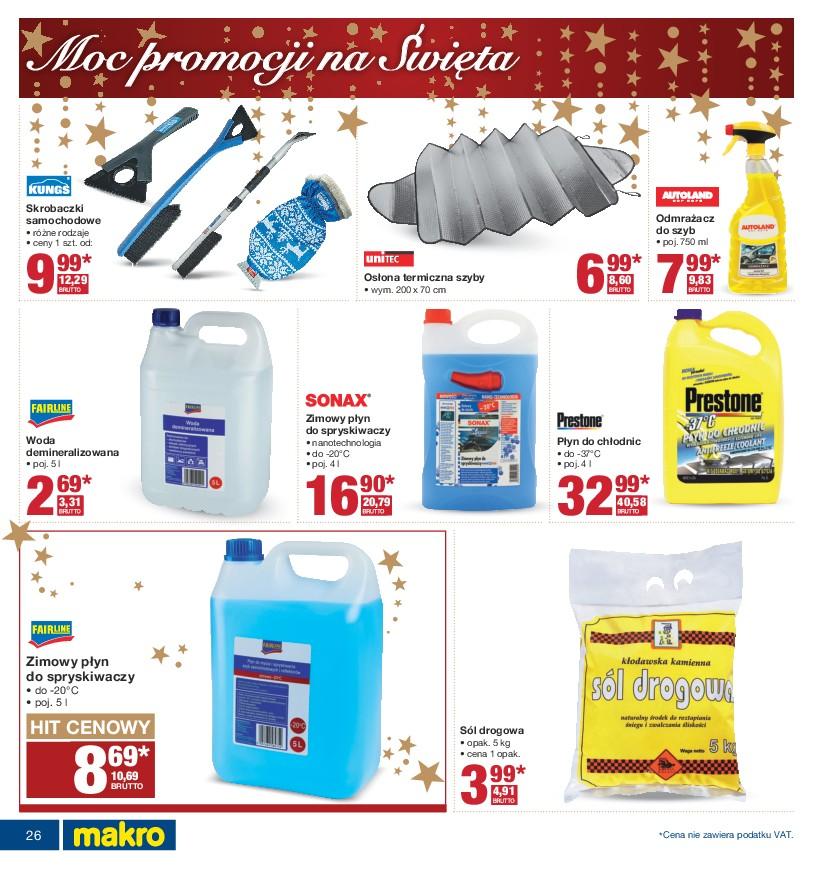 Gazetka promocyjna MAKRO do 24/12/2016 str.26