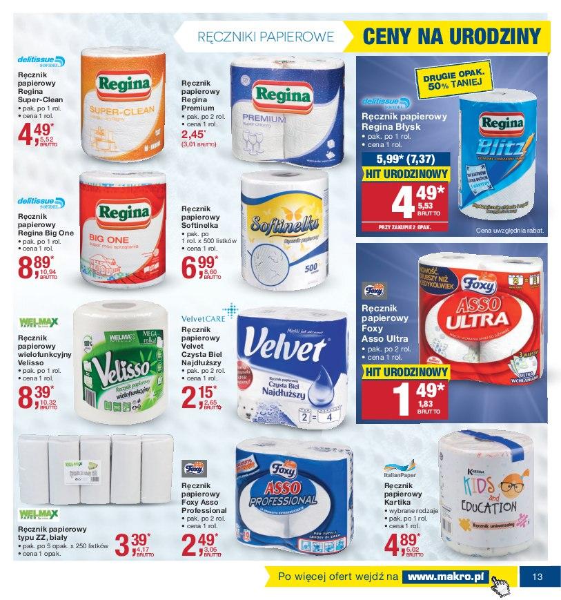 Gazetka promocyjna MAKRO do 07/11/2016 str.13