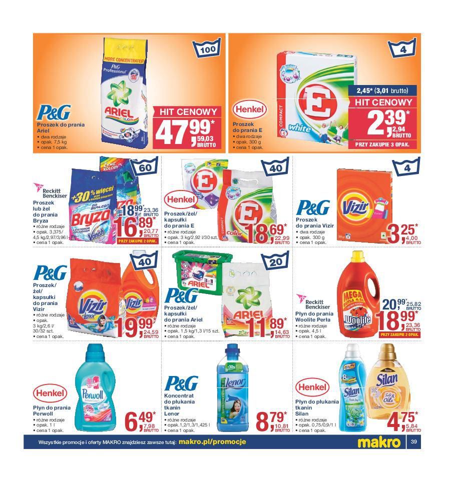 Gazetka promocyjna MAKRO do 11/04/2016 str.39