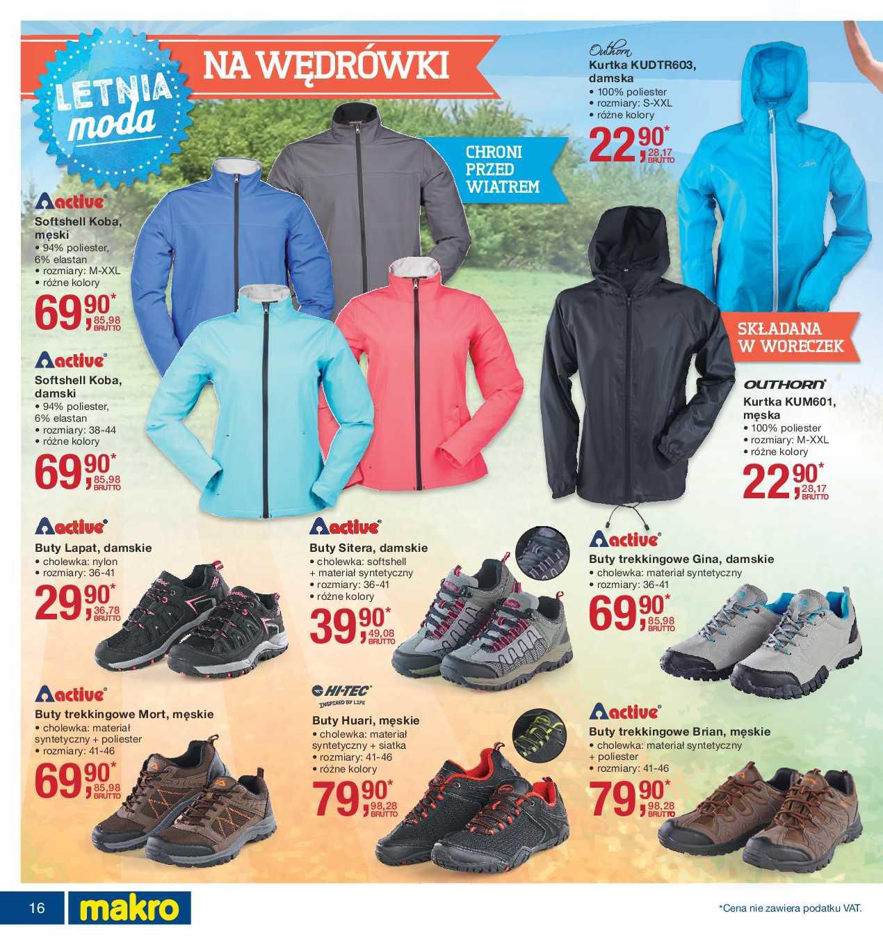 Gazetka promocyjna MAKRO do 06/06/2016 str.16