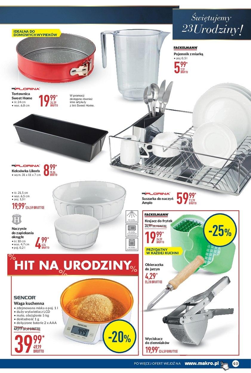 Gazetka promocyjna MAKRO do 25/09/2017 str.49