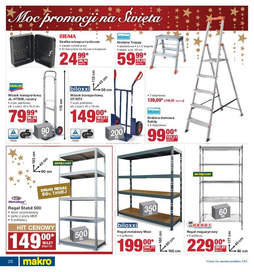 Gazetka promocyjna MAKRO do 24/12/2016 str.20