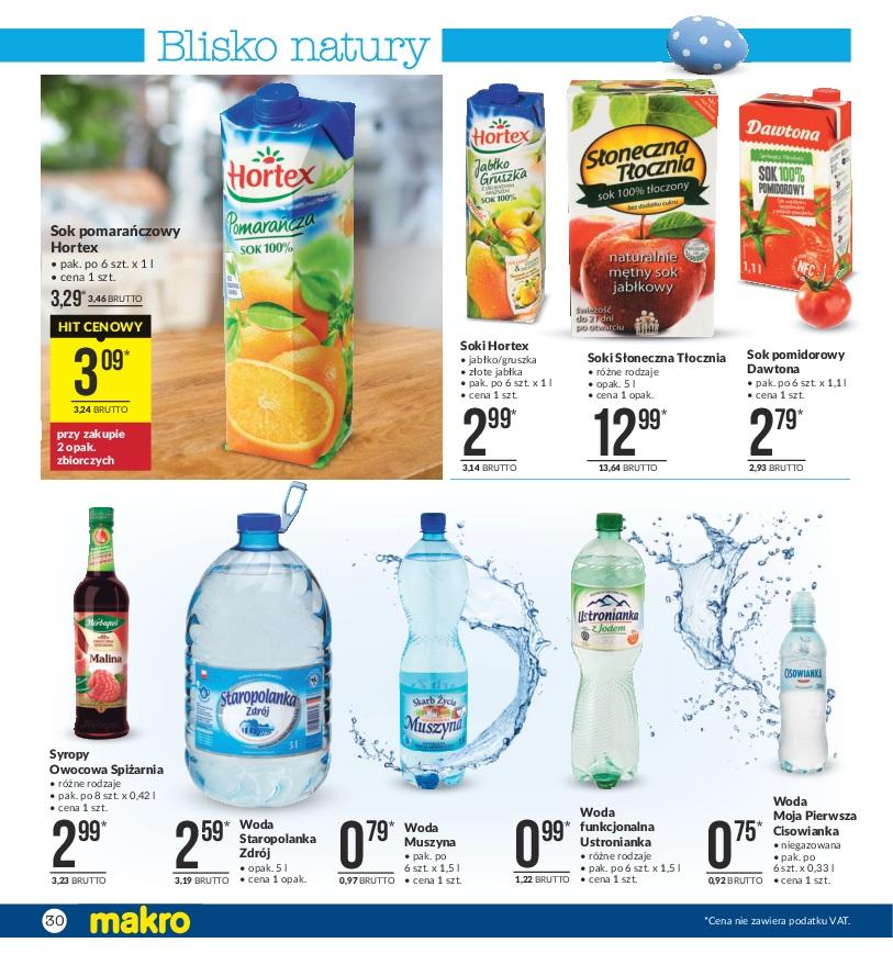 Gazetka promocyjna MAKRO do 24/04/2017 str.30