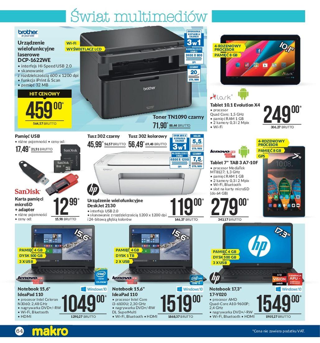 Gazetka promocyjna MAKRO do 05/06/2017 str.64