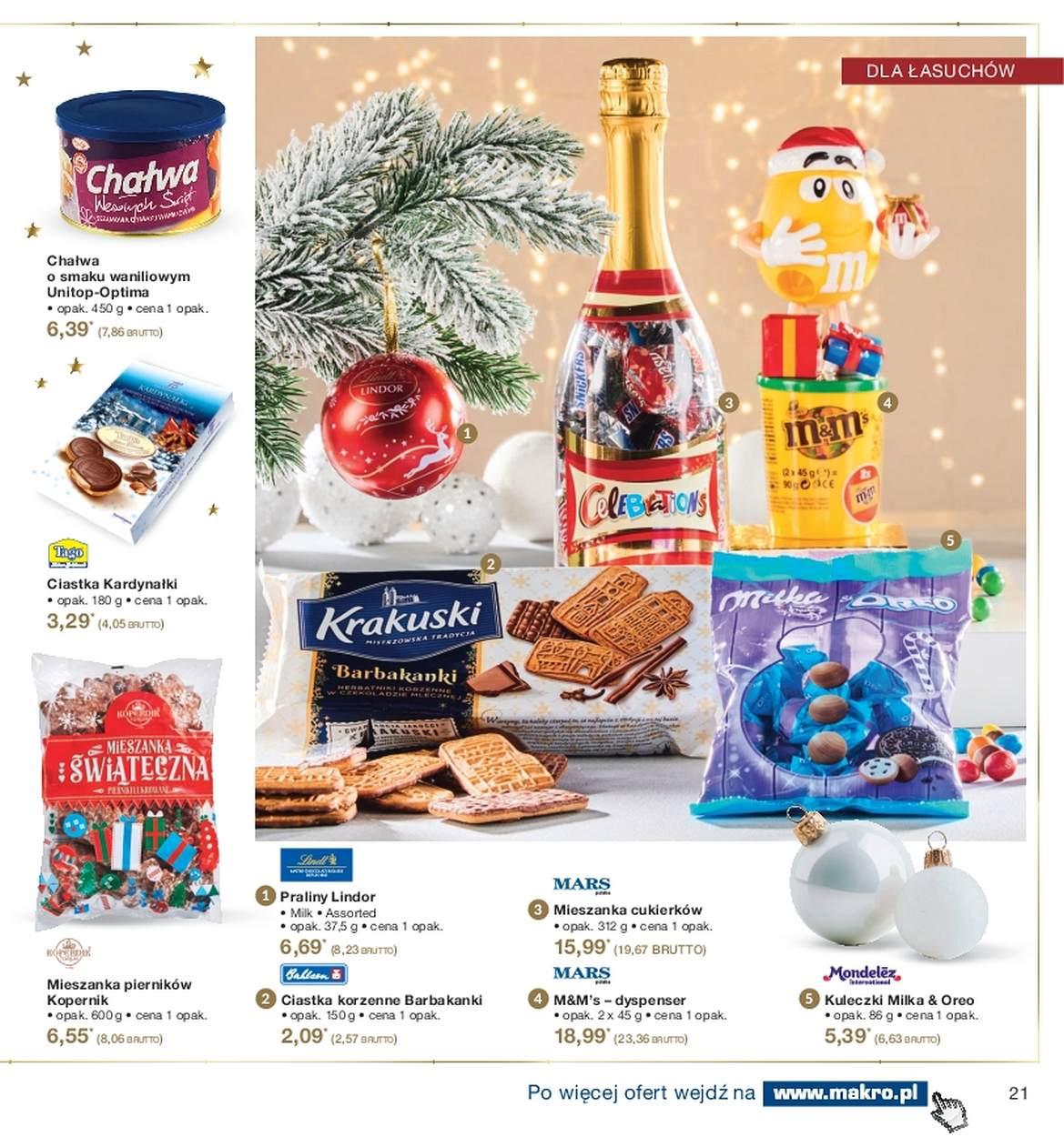 Gazetka promocyjna MAKRO do 24/12/2017 str.21