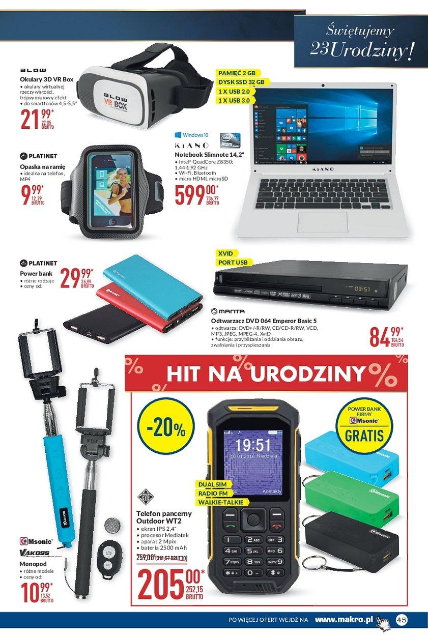 Gazetka promocyjna MAKRO do 25/09/2017 str.45