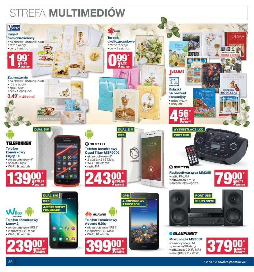 Gazetka promocyjna MAKRO do 09/05/2016 str.32