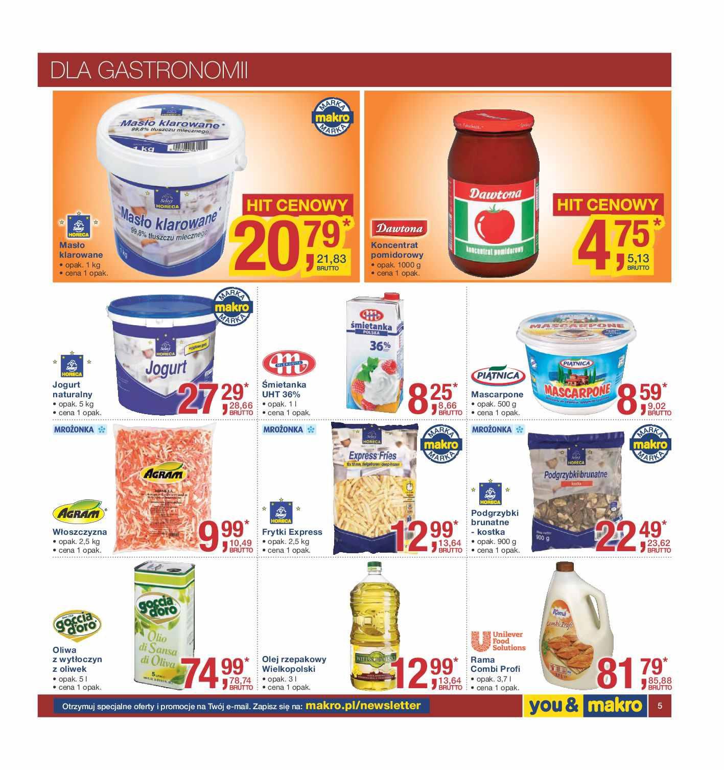 Gazetka promocyjna MAKRO do 01/02/2016 str.5