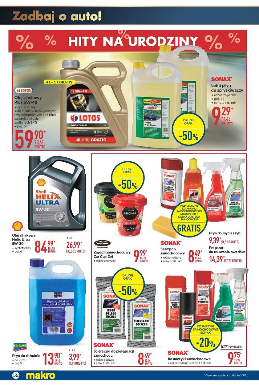 Gazetka promocyjna MAKRO do 11/09/2017 str.52