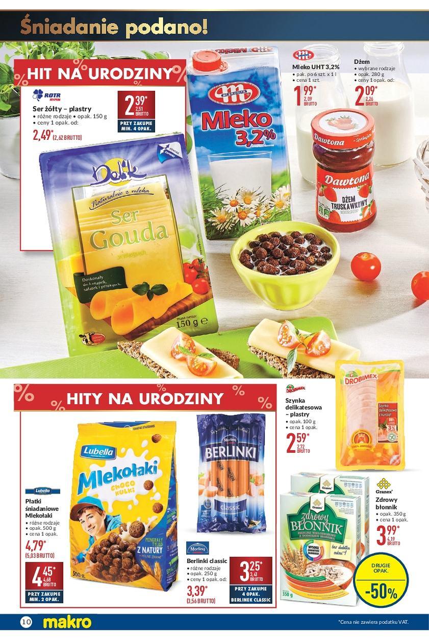 Gazetka promocyjna MAKRO do 11/09/2017 str.10