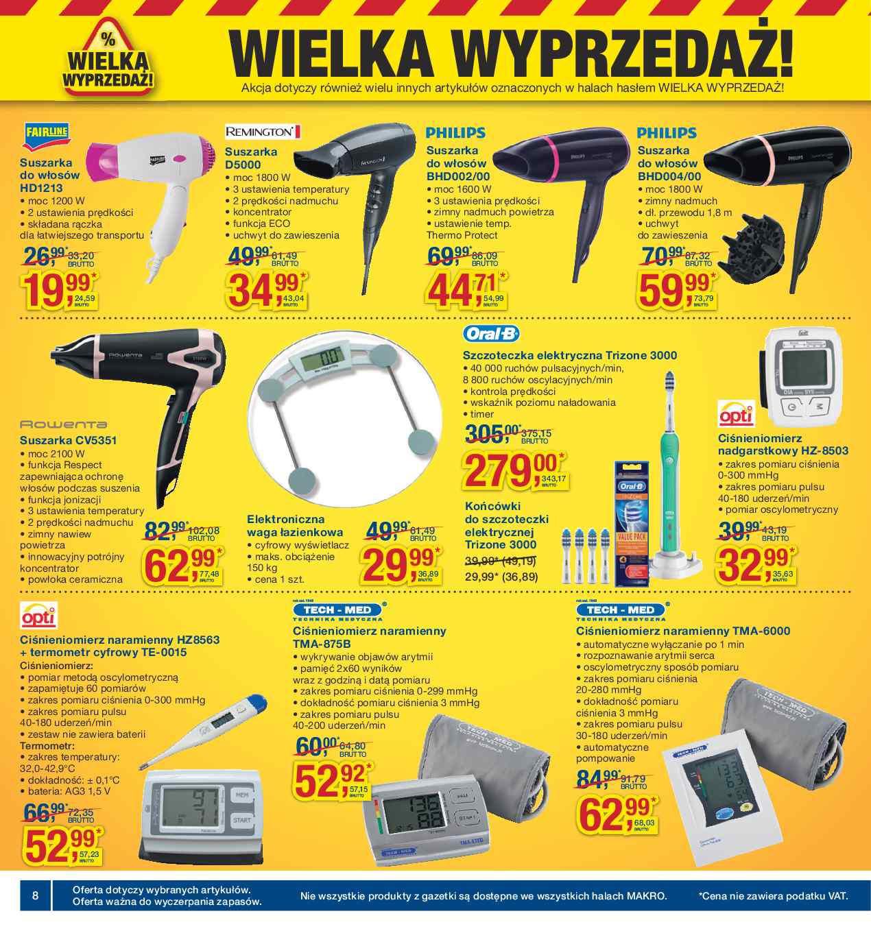 Gazetka promocyjna MAKRO do 01/02/2016 str.8