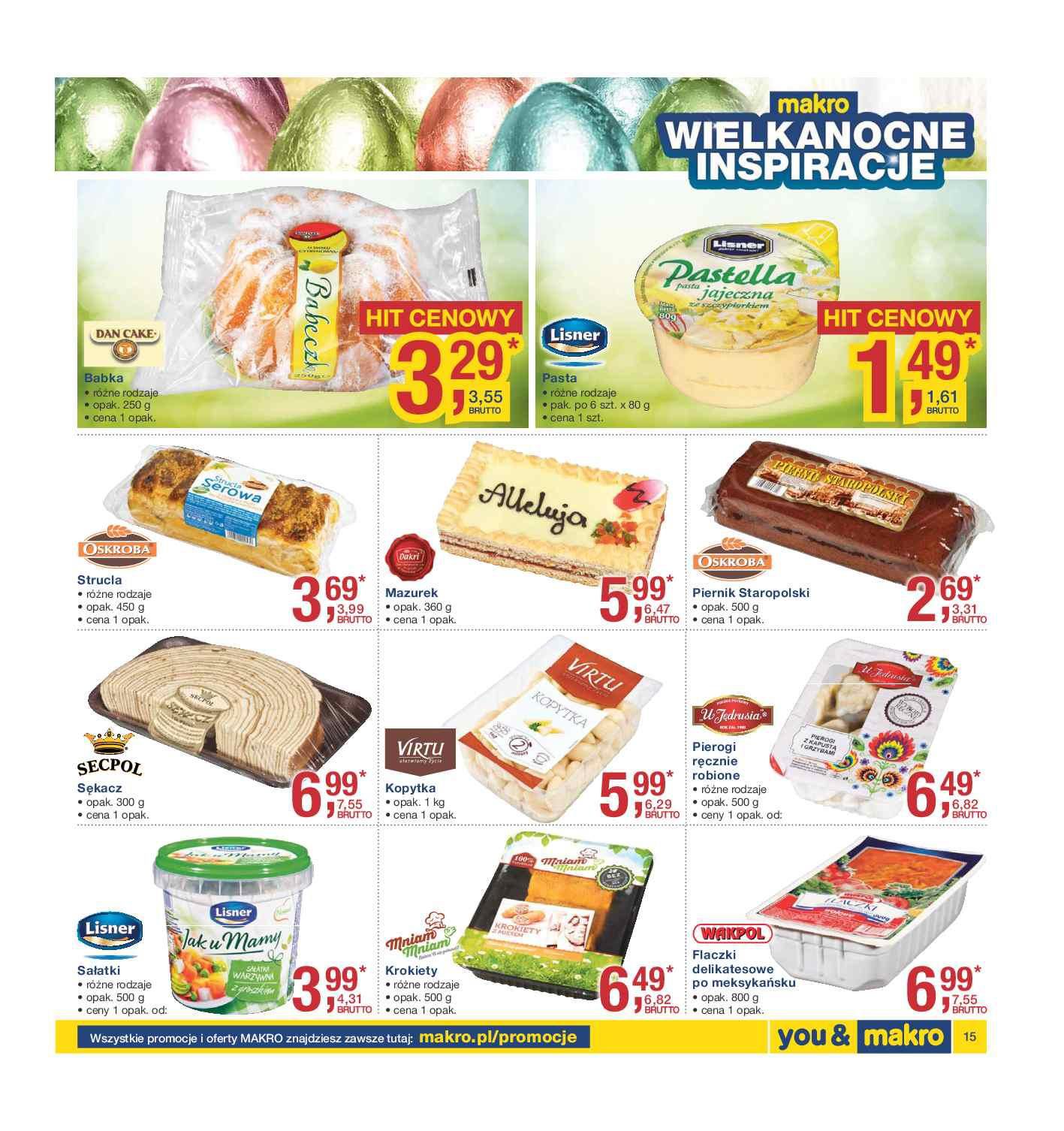 Gazetka promocyjna MAKRO do 28/03/2016 str.15