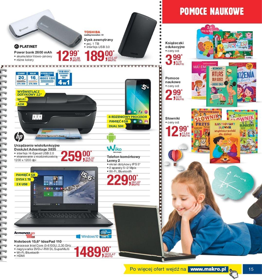 Gazetka promocyjna MAKRO do 14/08/2017 str.15