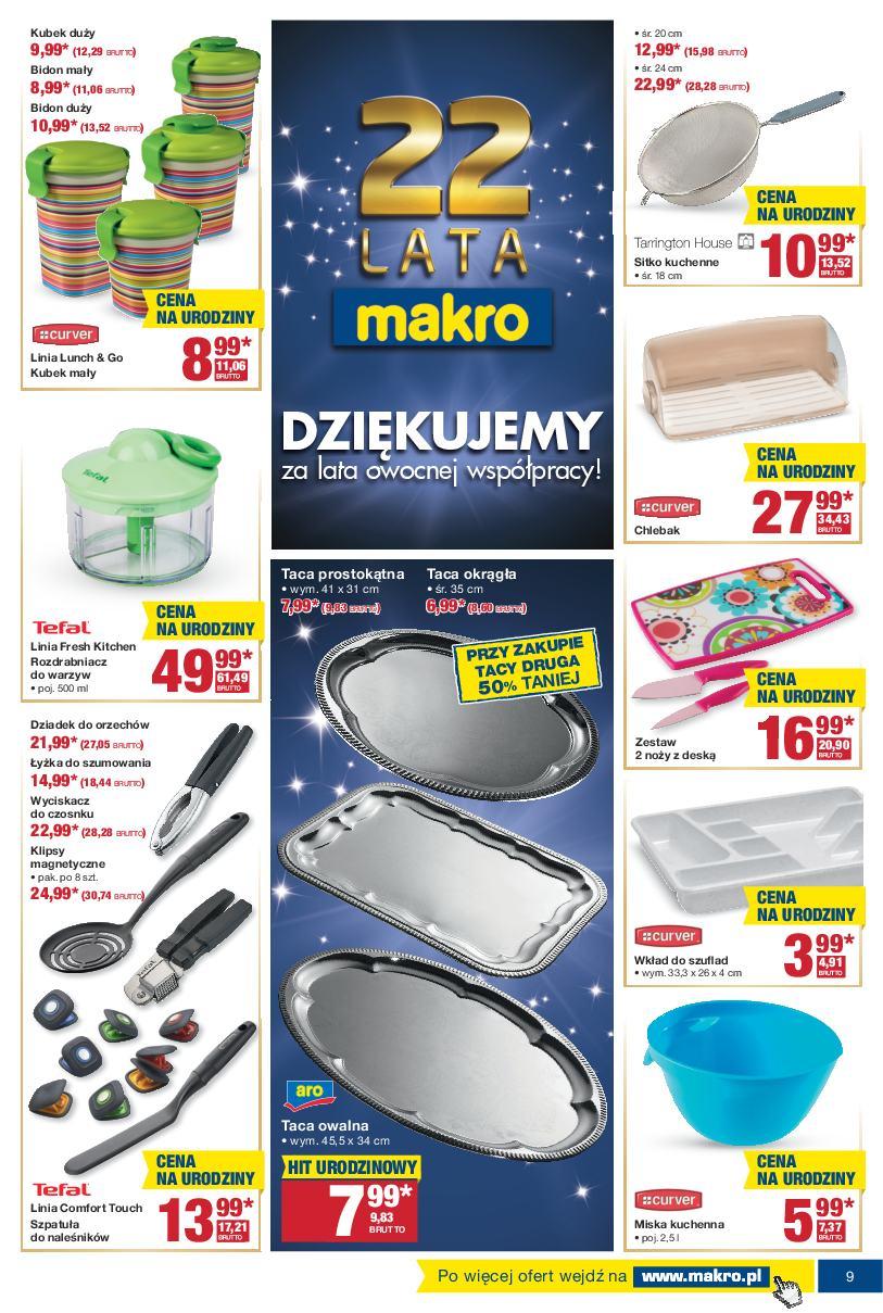 Gazetka promocyjna MAKRO do 24/10/2016 str.9