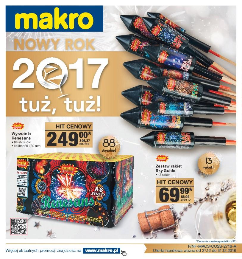 Gazetka promocyjna MAKRO do 31/12/2016 str.0