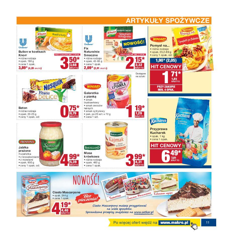 Gazetka promocyjna MAKRO do 04/07/2016 str.11