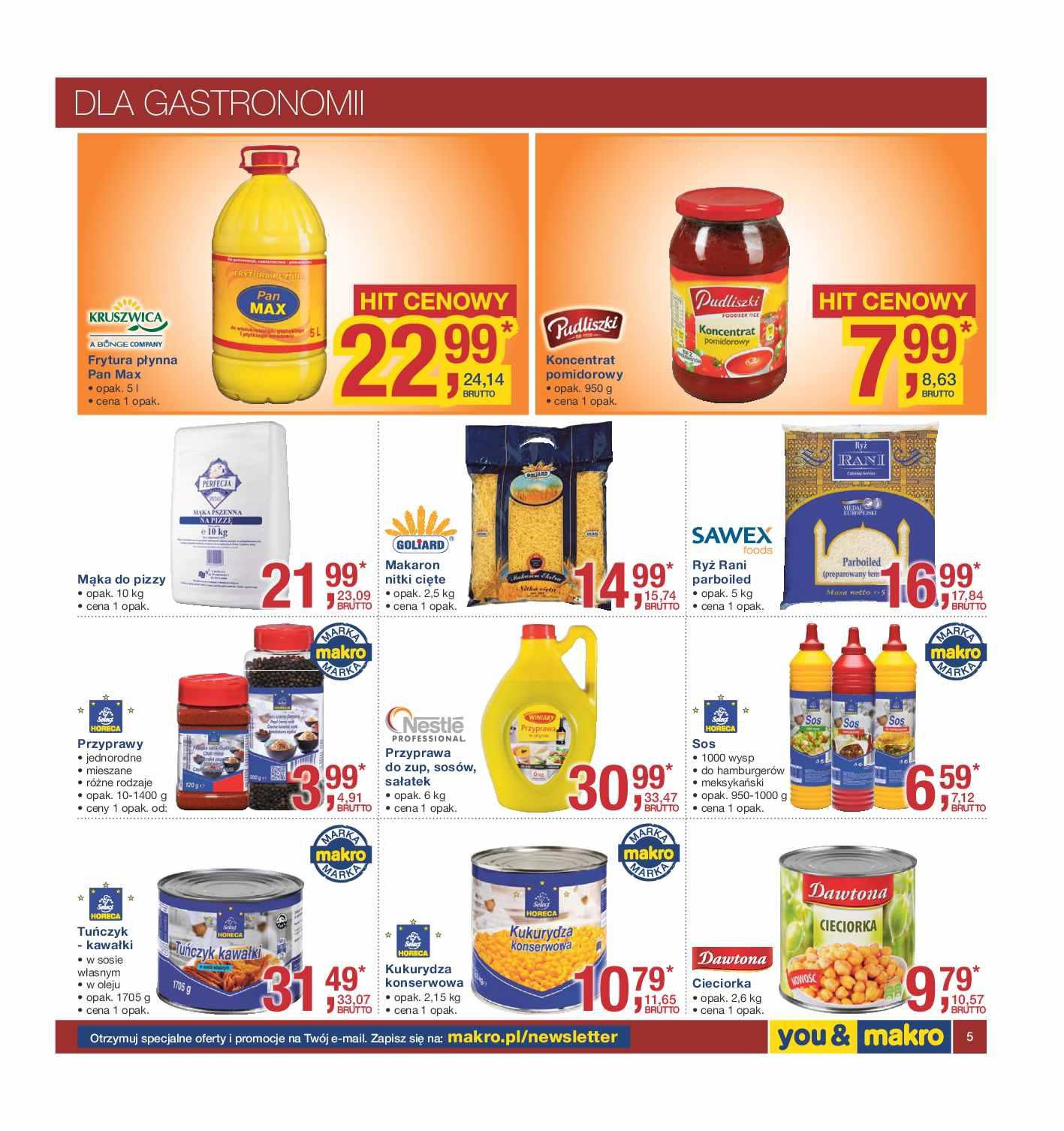 Gazetka promocyjna MAKRO do 18/01/2016 str.5