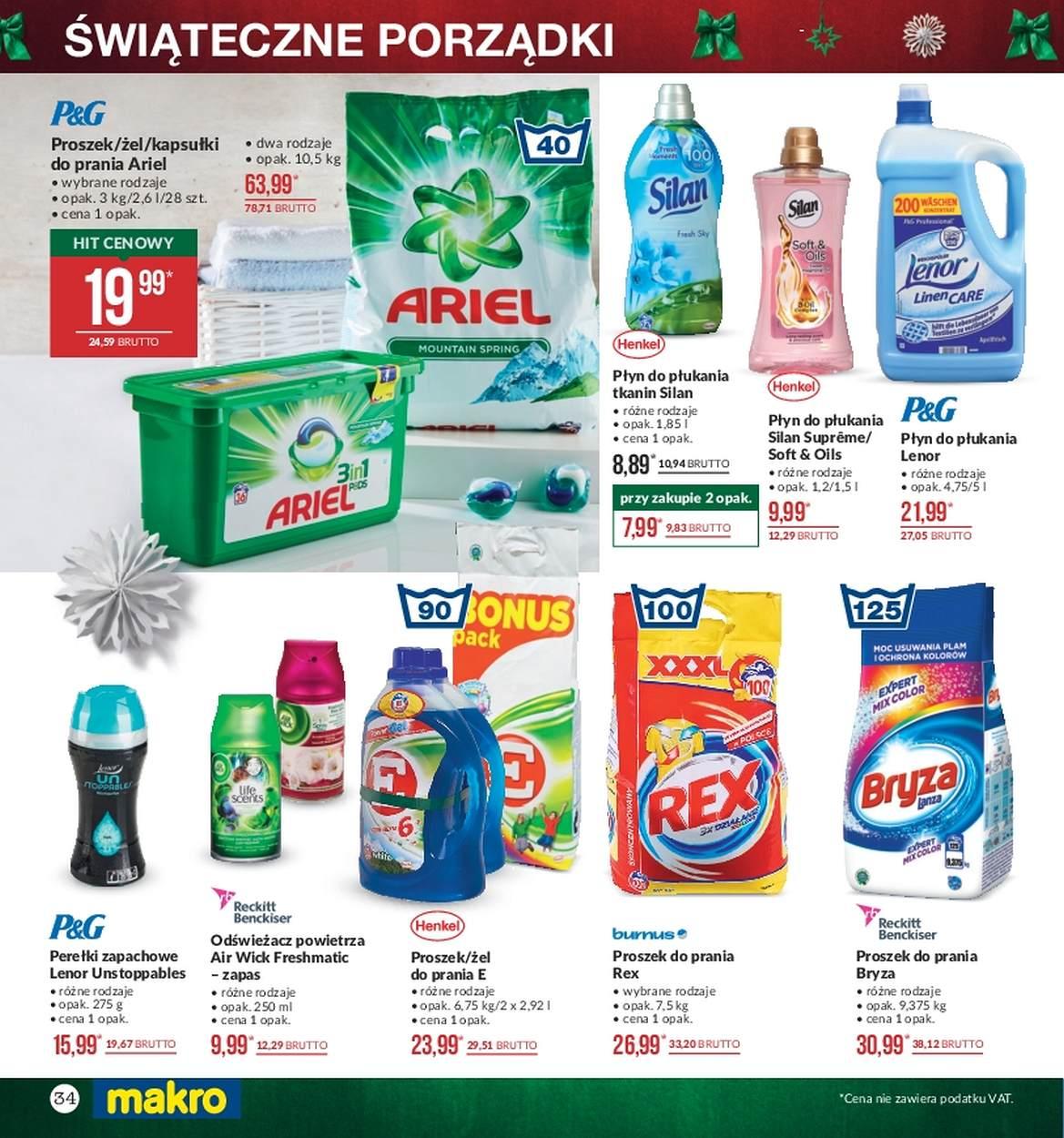 Gazetka promocyjna MAKRO do 24/12/2017 str.34