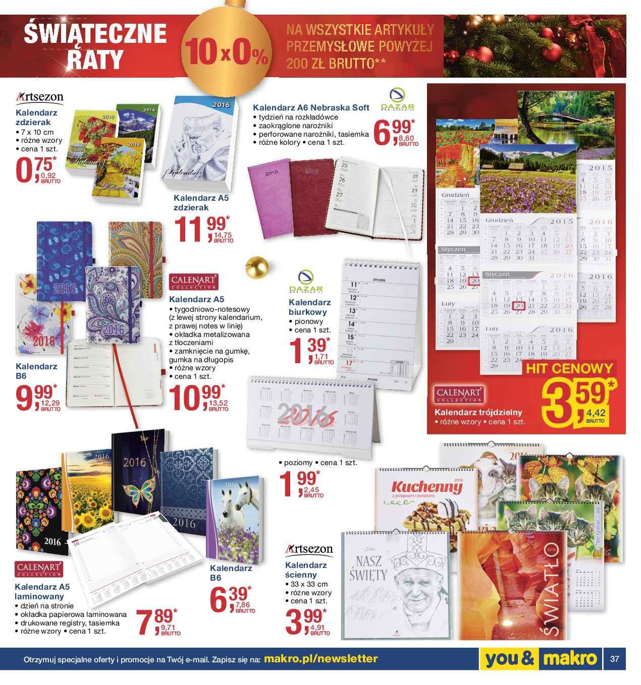 Gazetka promocyjna MAKRO do 07/12/2015 str.37