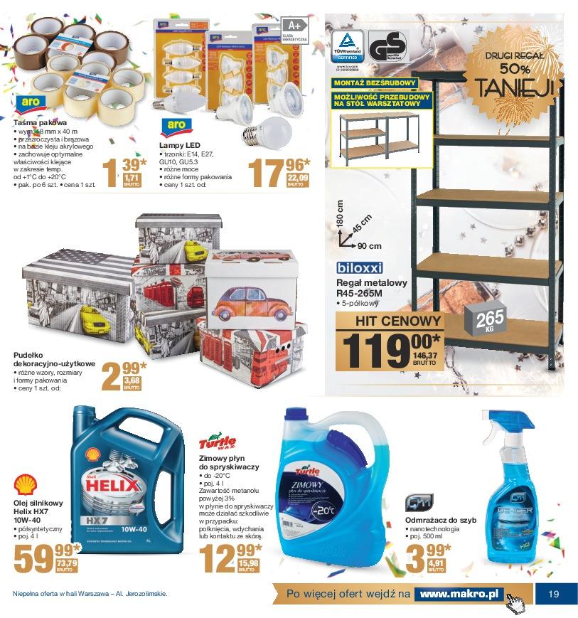 Gazetka promocyjna MAKRO do 31/12/2016 str.19