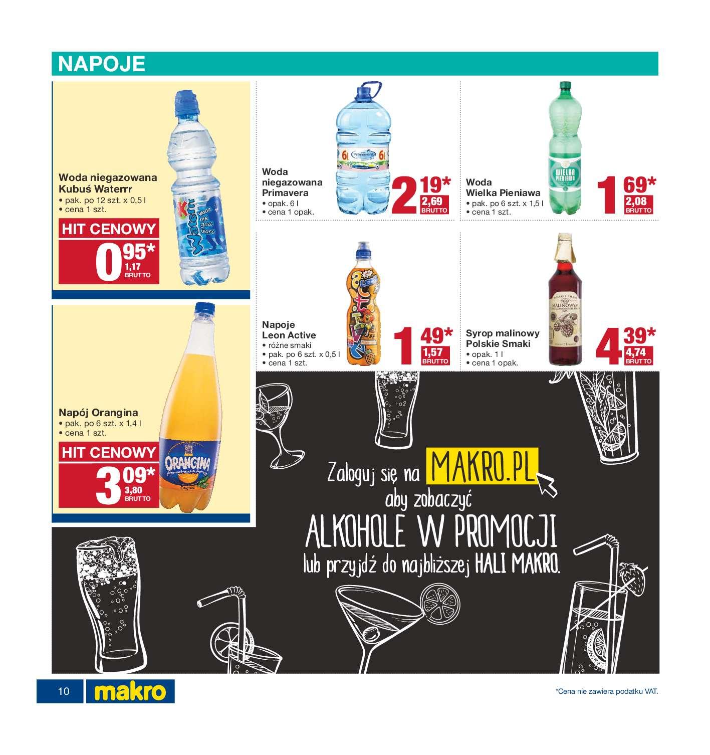 Gazetka promocyjna MAKRO do 18/07/2016 str.10