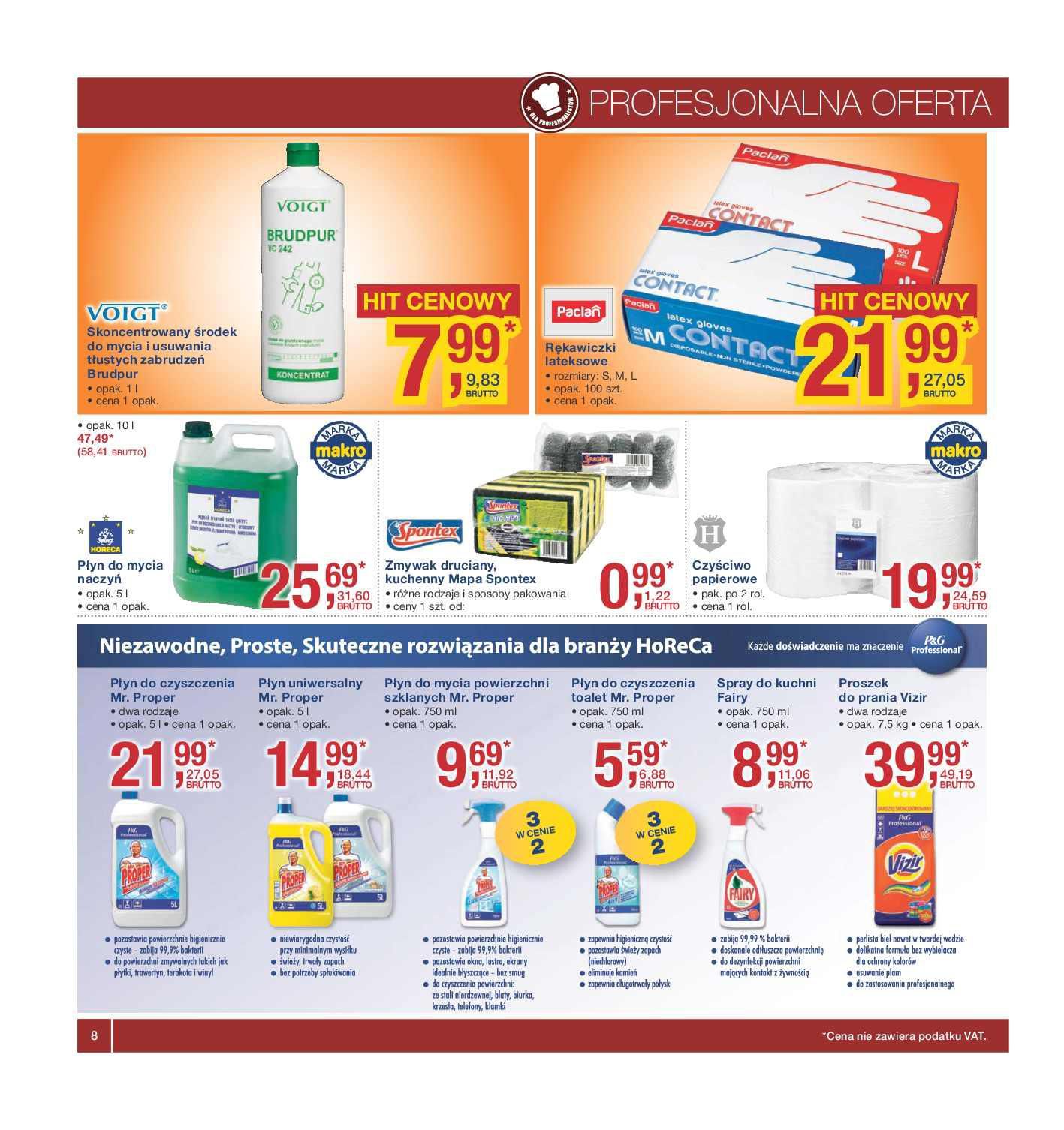 Gazetka promocyjna MAKRO do 01/02/2016 str.8