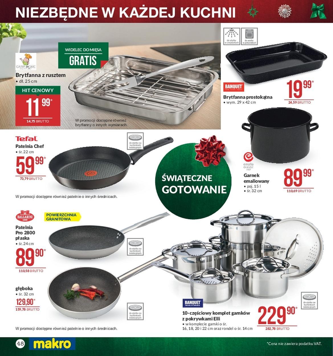 Gazetka promocyjna MAKRO do 24/12/2017 str.48