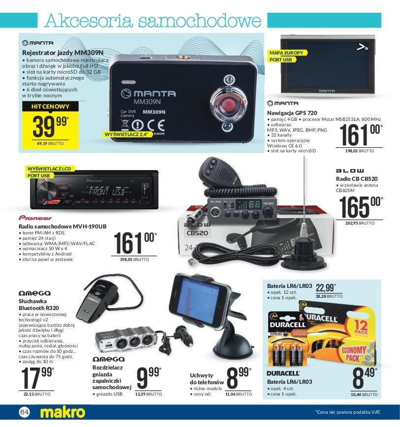 Gazetka promocyjna MAKRO do 08/05/2017 str.64