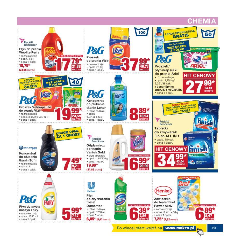 Gazetka promocyjna MAKRO do 04/07/2016 str.23