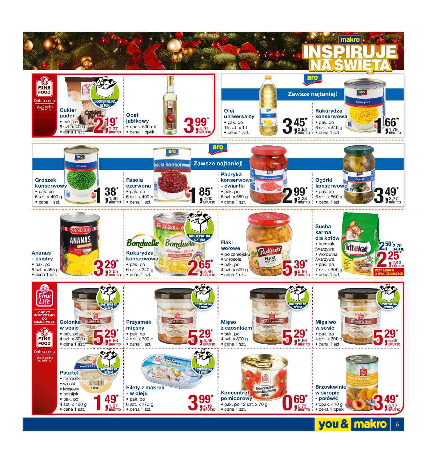 Gazetka promocyjna MAKRO do 07/12/2015 str.5