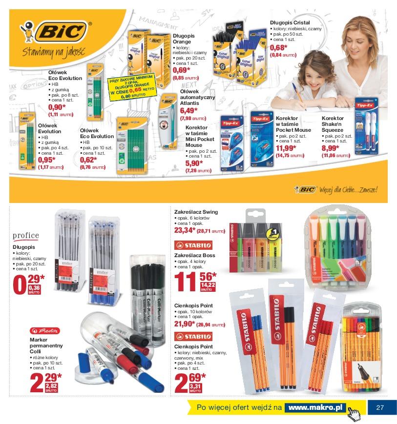 Gazetka promocyjna MAKRO do 16/01/2017 str.27