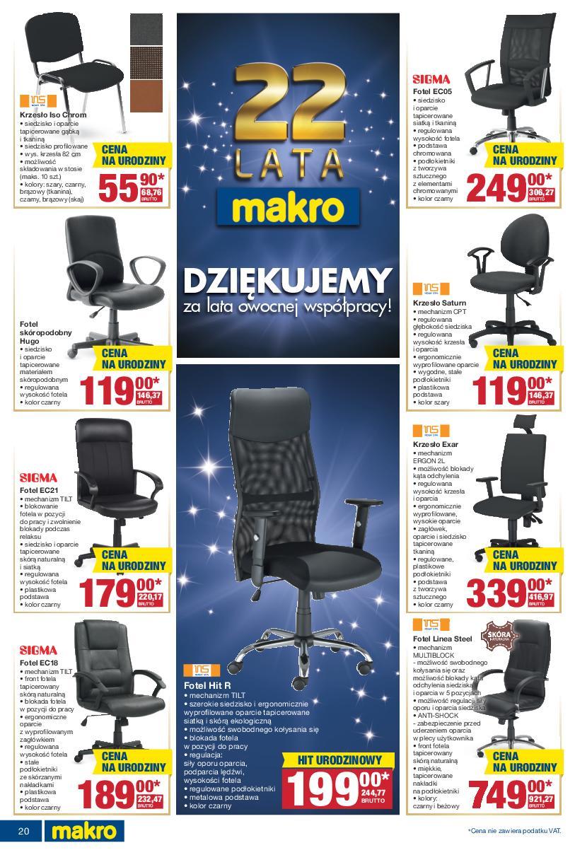 Gazetka promocyjna MAKRO do 24/10/2016 str.20