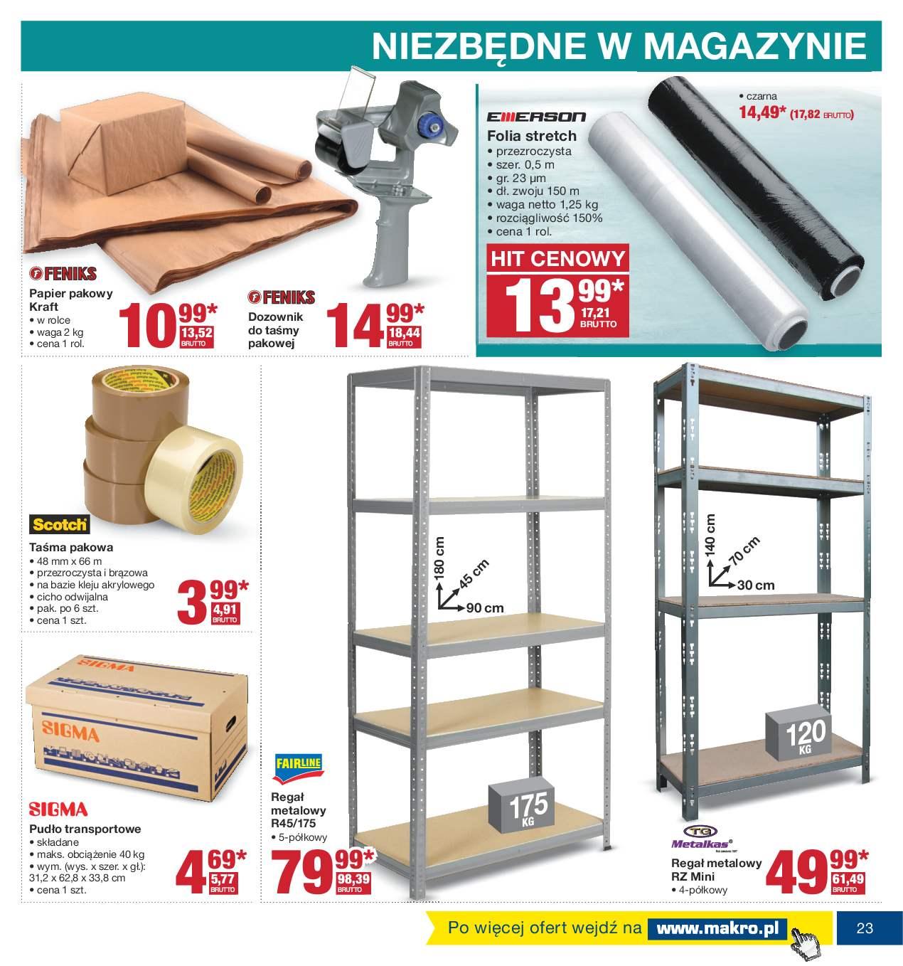 Gazetka promocyjna MAKRO do 15/08/2016 str.23