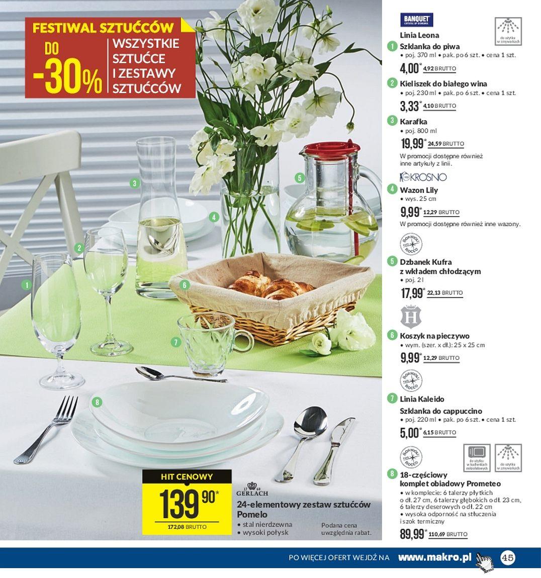 Gazetka promocyjna MAKRO do 14/08/2017 str.45