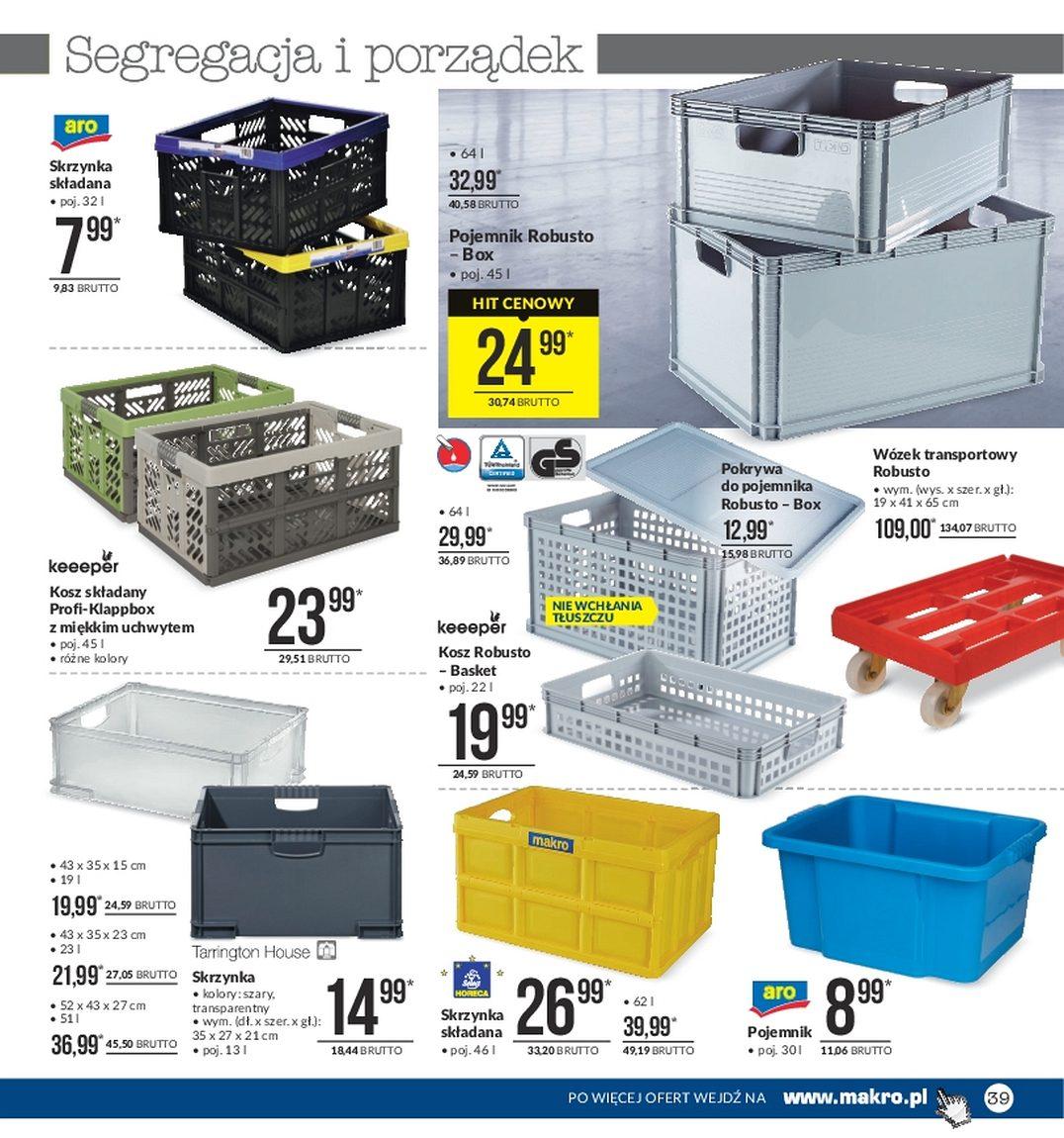 Gazetka promocyjna MAKRO do 14/08/2017 str.39