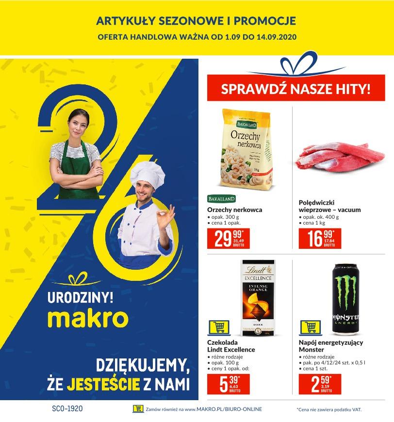 Gazetka promocyjna MAKRO do 14/09/2020 str.0