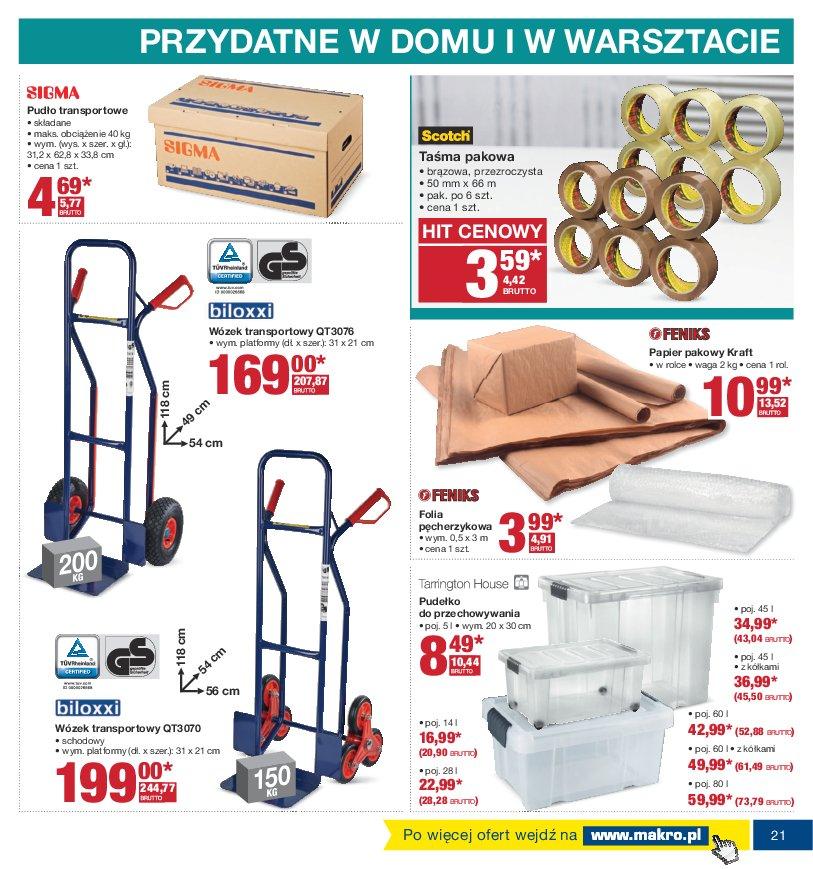 Gazetka promocyjna MAKRO do 04/07/2016 str.21