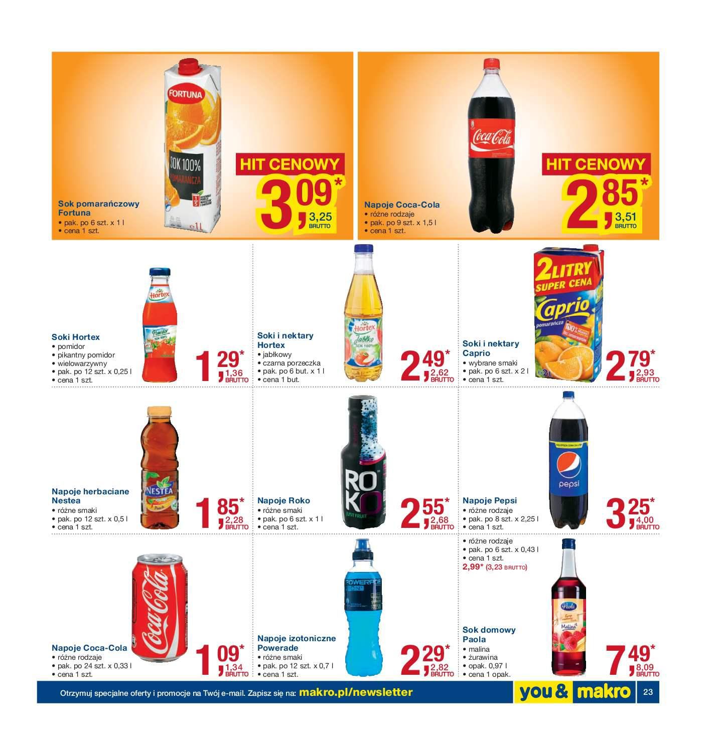 Gazetka promocyjna MAKRO do 01/02/2016 str.23