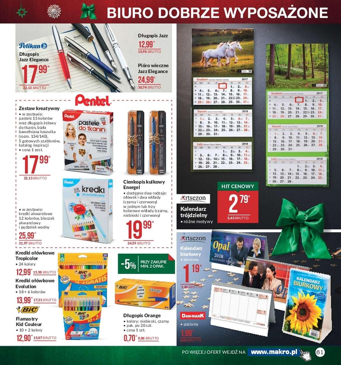 Gazetka promocyjna MAKRO do 24/12/2017 str.61