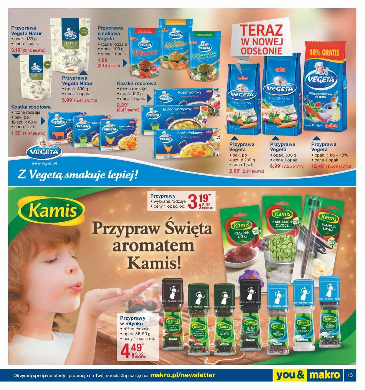 Gazetka promocyjna MAKRO do 24/12/2015 str.13