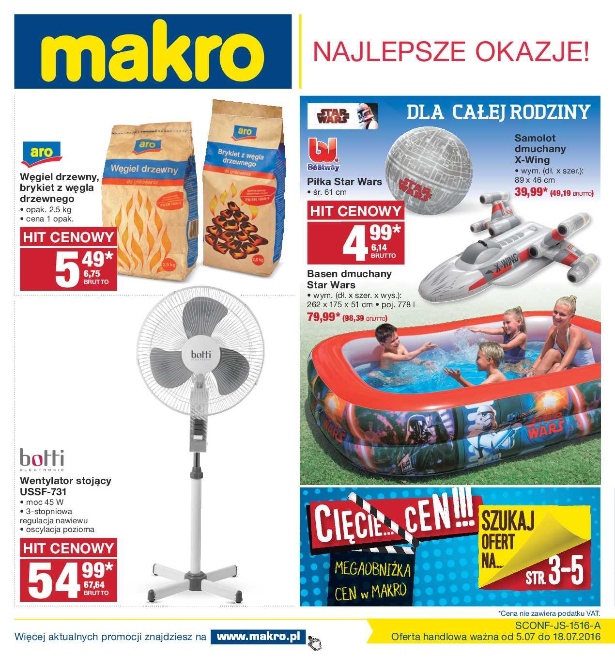 Gazetka promocyjna MAKRO do 18/07/2016 str.0