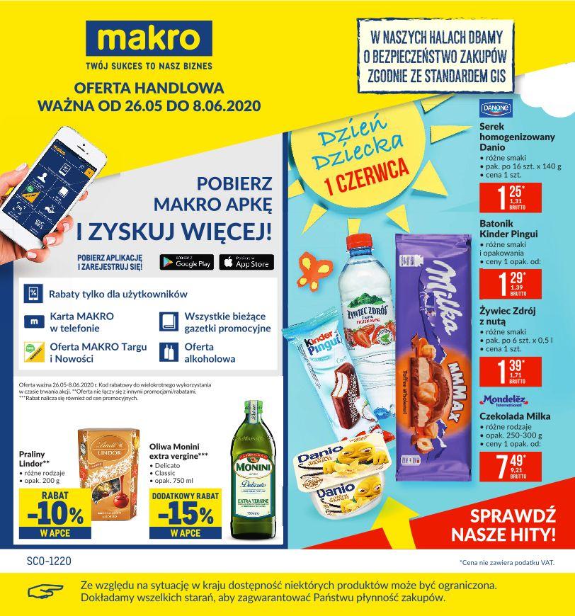 Gazetka promocyjna MAKRO do 08/06/2020 str.1