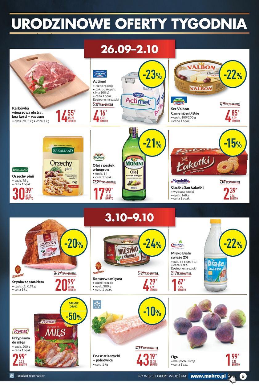 Gazetka promocyjna MAKRO do 09/10/2017 str.9