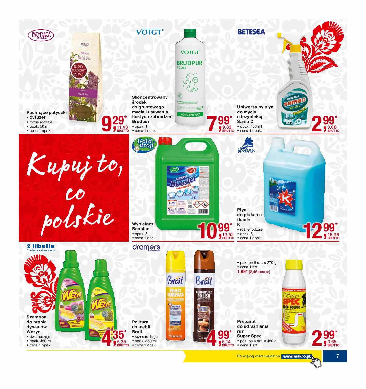 Gazetka promocyjna MAKRO do 01/08/2016 str.7