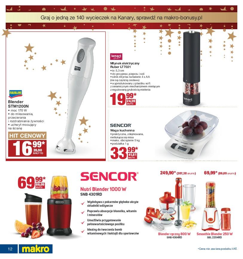 Gazetka promocyjna MAKRO do 21/11/2016 str.12