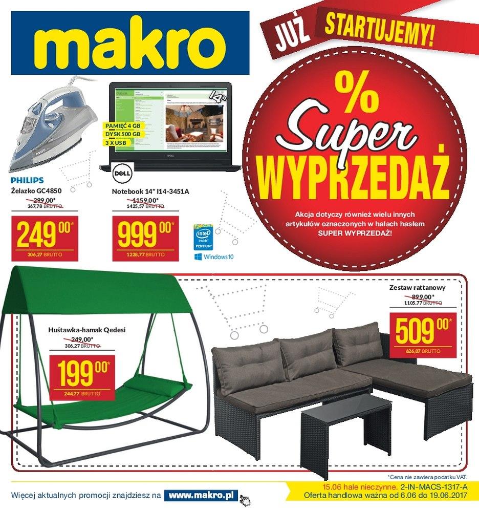 Gazetka promocyjna MAKRO do 19/06/2017 str.0